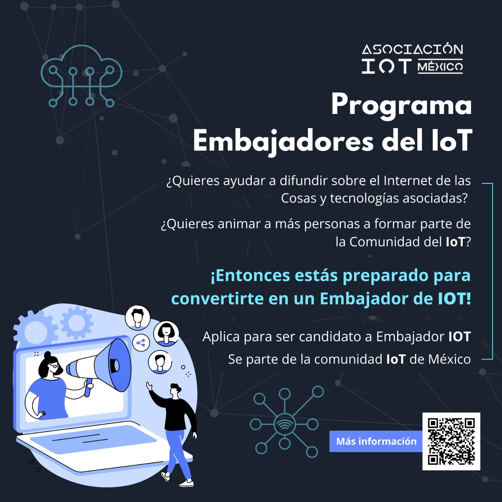 Lee más sobre el artículo Plática Informativa del Programa de Embajadores del IoT