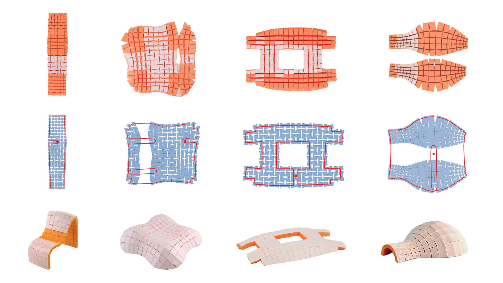 En este momento estás viendo 
<span class="bsf-rt-reading-time"><span class="bsf-rt-display-label" prefix="Tiempo de lectura"></span> <span class="bsf-rt-display-time" reading_time="2"></span> <span class="bsf-rt-display-postfix" postfix="mins"></span></span><!-- .bsf-rt-reading-time -->Simplemente tira de una cuerda para convertir estos patrones de mosaicos en útiles estructuras 3D